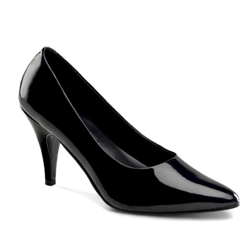 Funtasma black patent 3” Pump